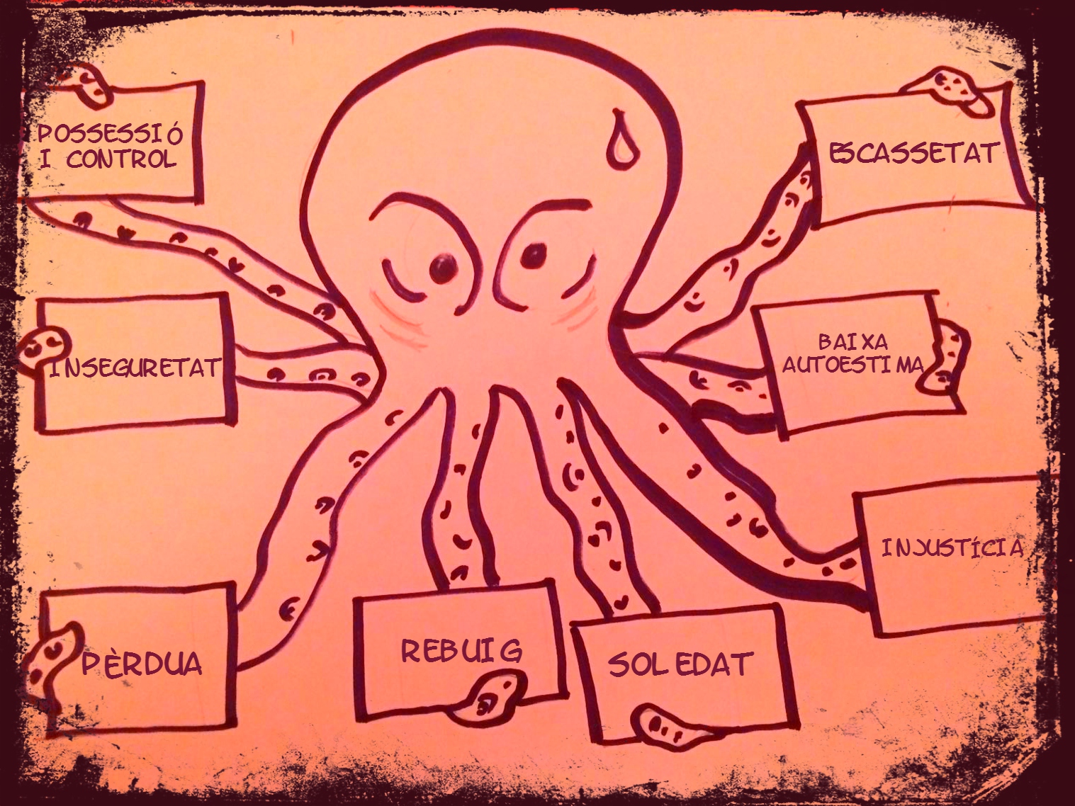 Il·lustració d'un pop