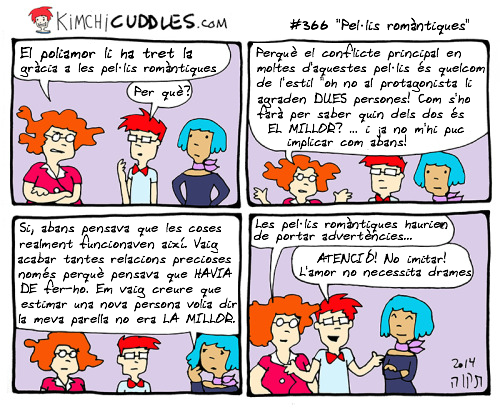 Tira còmica de Kimchi Cuddles